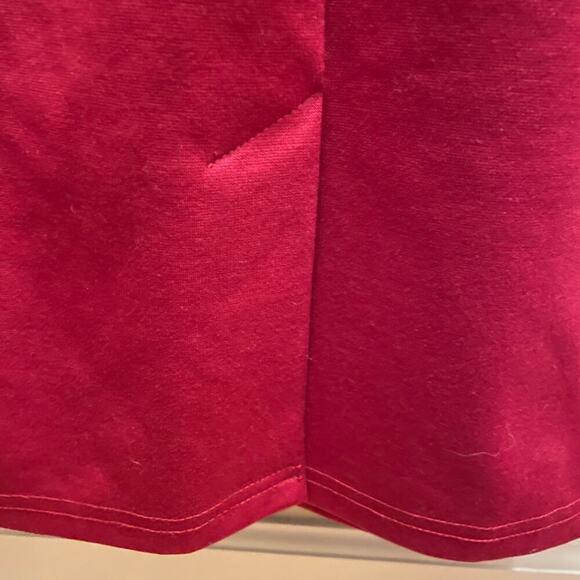 NWOT Vfshow Vfemage Red Mandarin Collar Midi Dress Small – Valentine’s Day - Picture 7 of 7